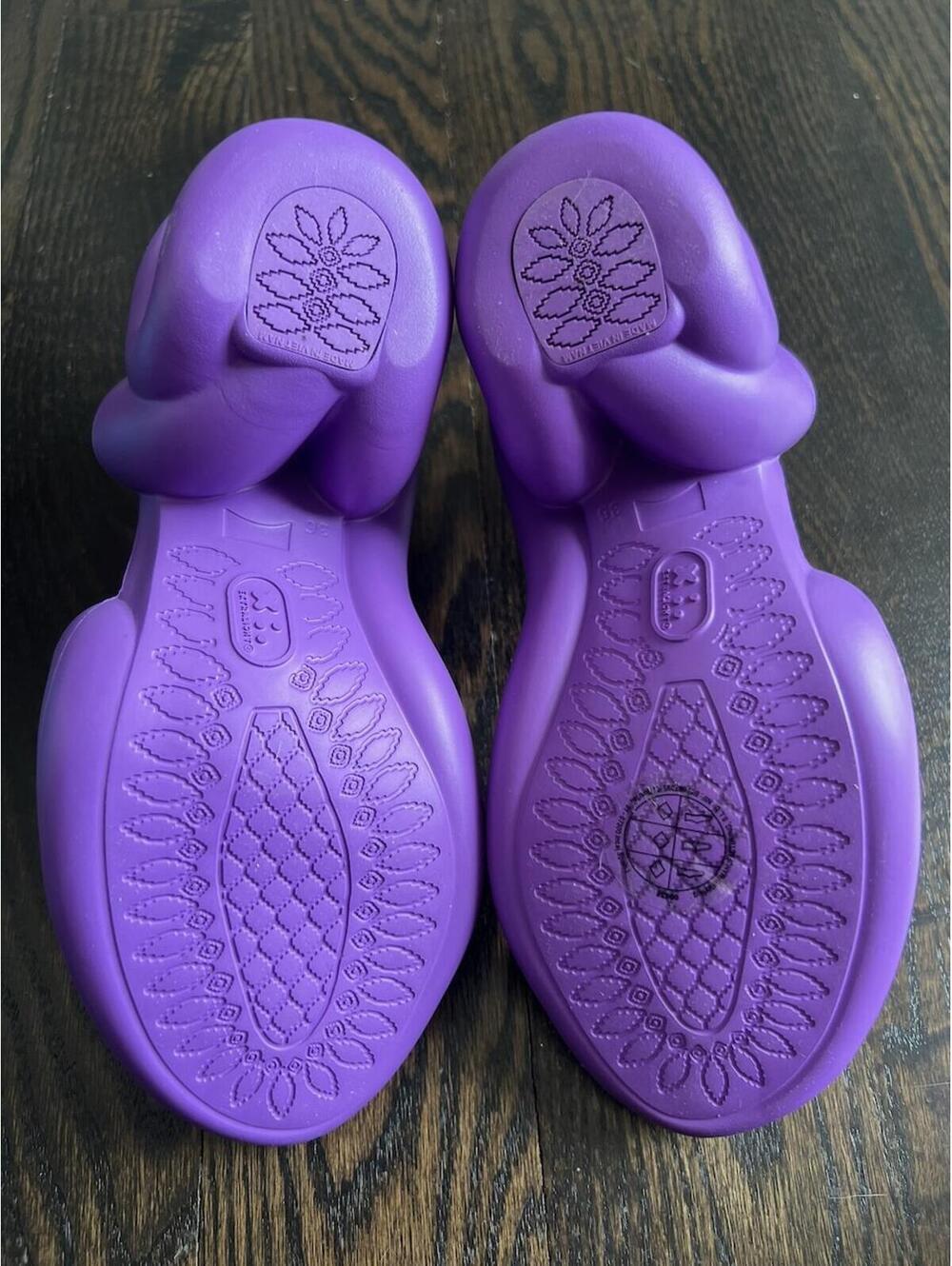 Camper Kobarah Purple Sandals NEW Women's EU 36 NEVER WORN MSRP $225 - Picture 4 of 5